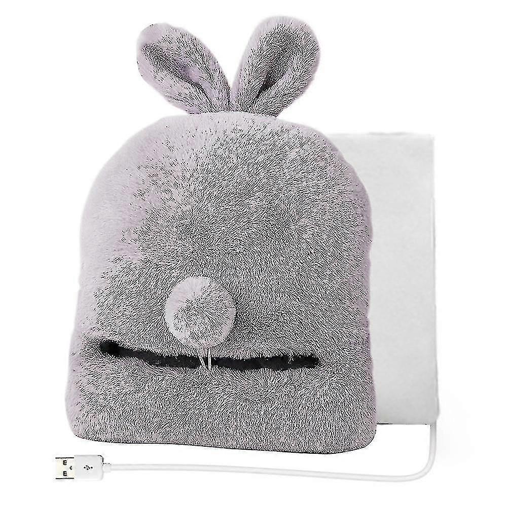 Usb Electric Heating Pad Rabbit Foot Warming Slippers