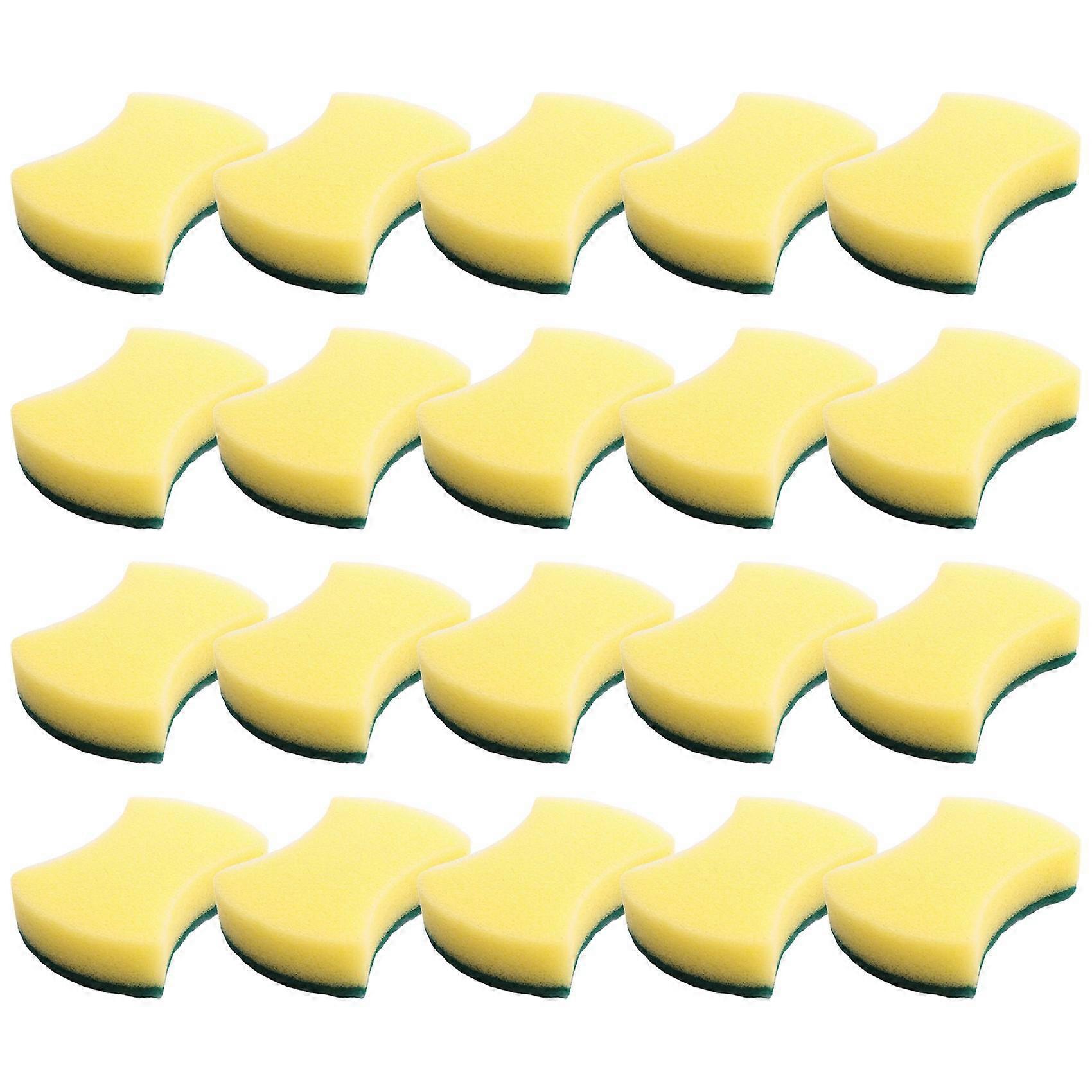 40 PCS Cleaning Scrub Sponge for Kitchen Tableware Bathroom Car Wash Scrub Sponge Pad