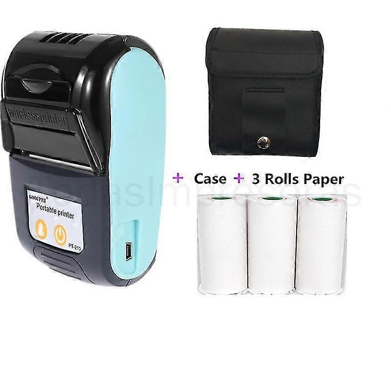 Wireless Mini Thermal Printers Portable Receipt Printer 58mm Mobile Phone Android POS PC