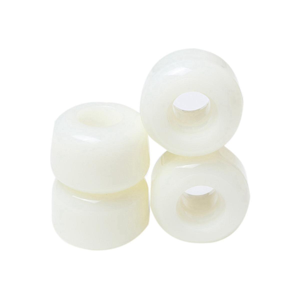4Pcs/Set Skateboard Longboard Wheel 54mmx36mm 82A Wheel Stunt Skateboards Downspeed PU Wheel,White