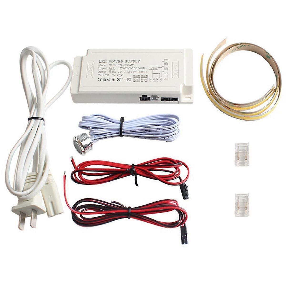 3D Printer Sensor Control LED Light Strip 3D Printer COB LED Light Bar Strip for VORON 2.4 VORON2.4 R2 VORON Trident(US)