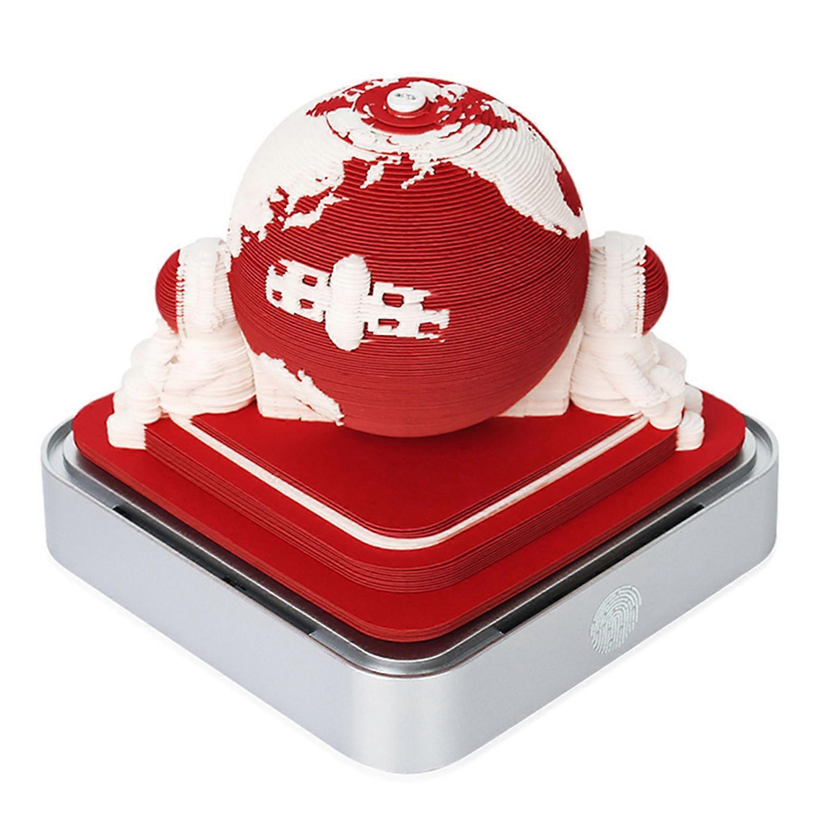 Dragons Year Panoramic Carving Calendar Finger Touching Switch Luminous Carving Notes for House