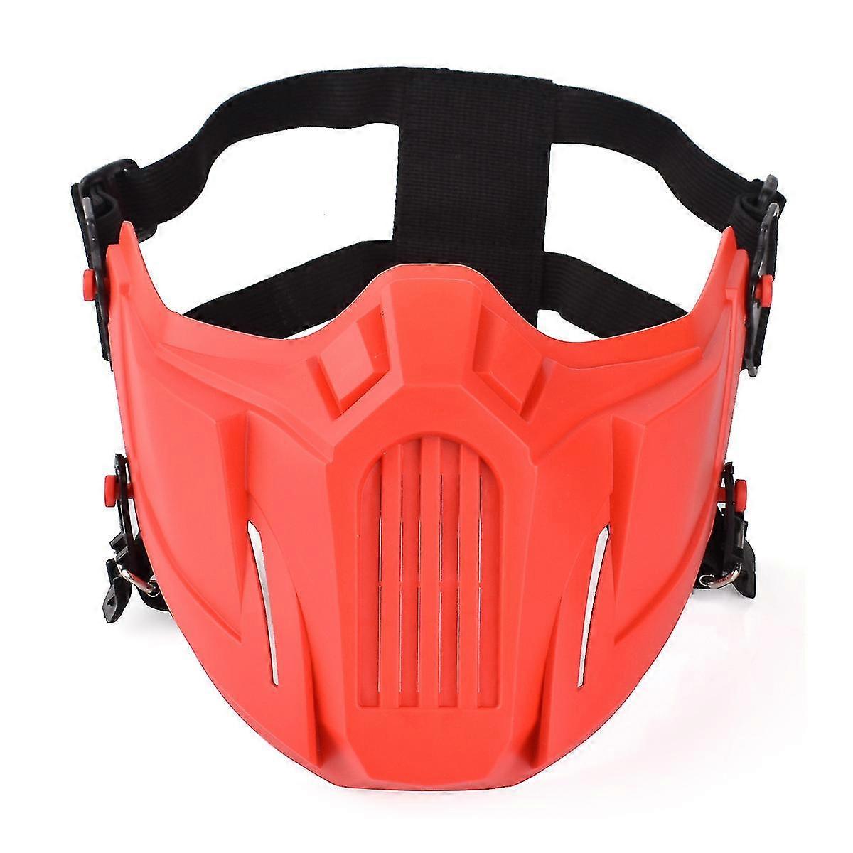 Red Outdoor Protective Face Mask