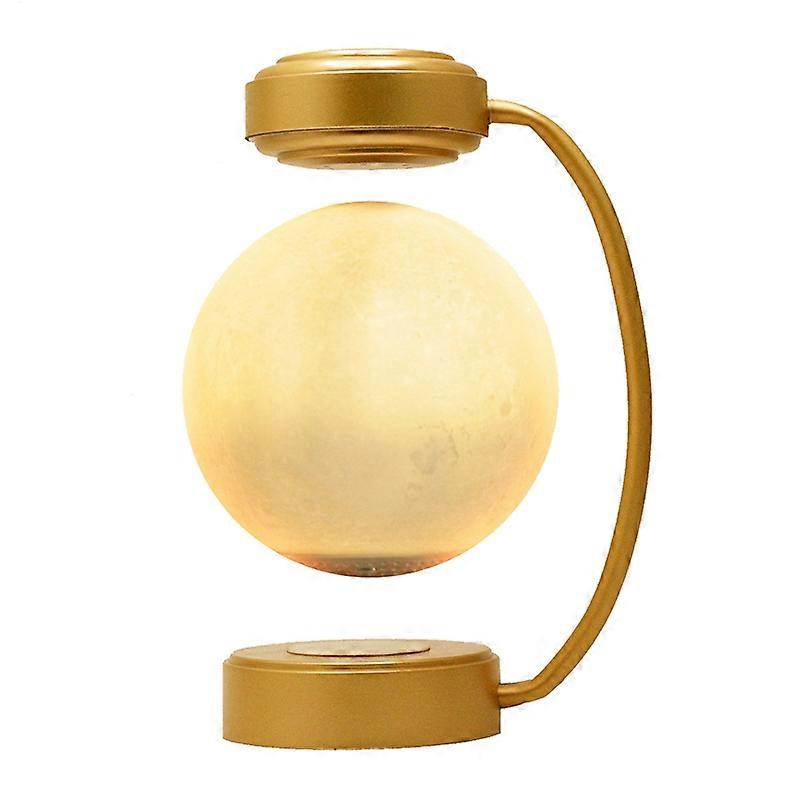 Magnetic Levitation Bluetooth Speaker US Plug Golden Moon