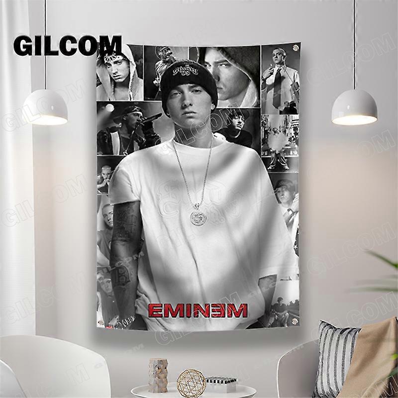 阿姆旗帜横幅著名美国嘻哈说唱歌手经典挂毯海报客厅酒吧家居装饰粉丝礼物