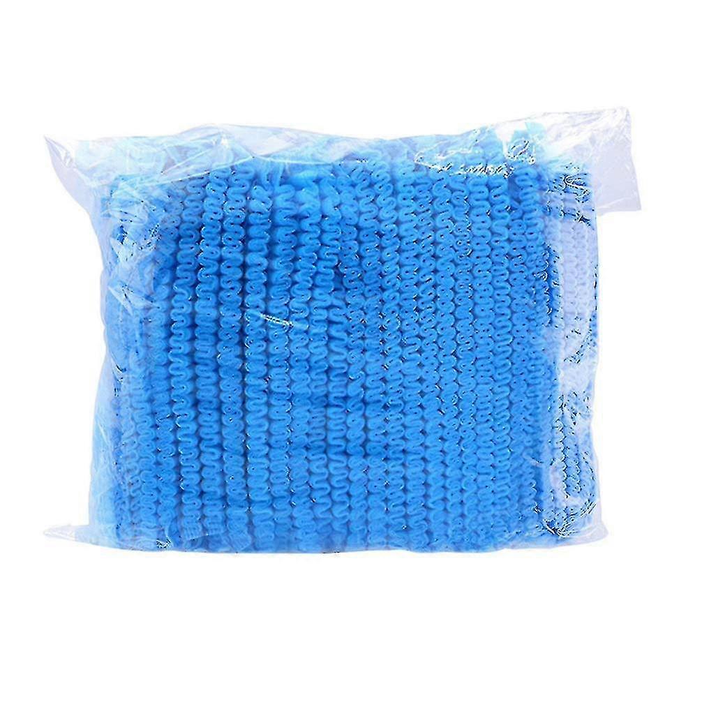 شفاط أزرق مشبك | 100 قطعة | سبونبوند غطاء محرك السيارة القابل للتصرف