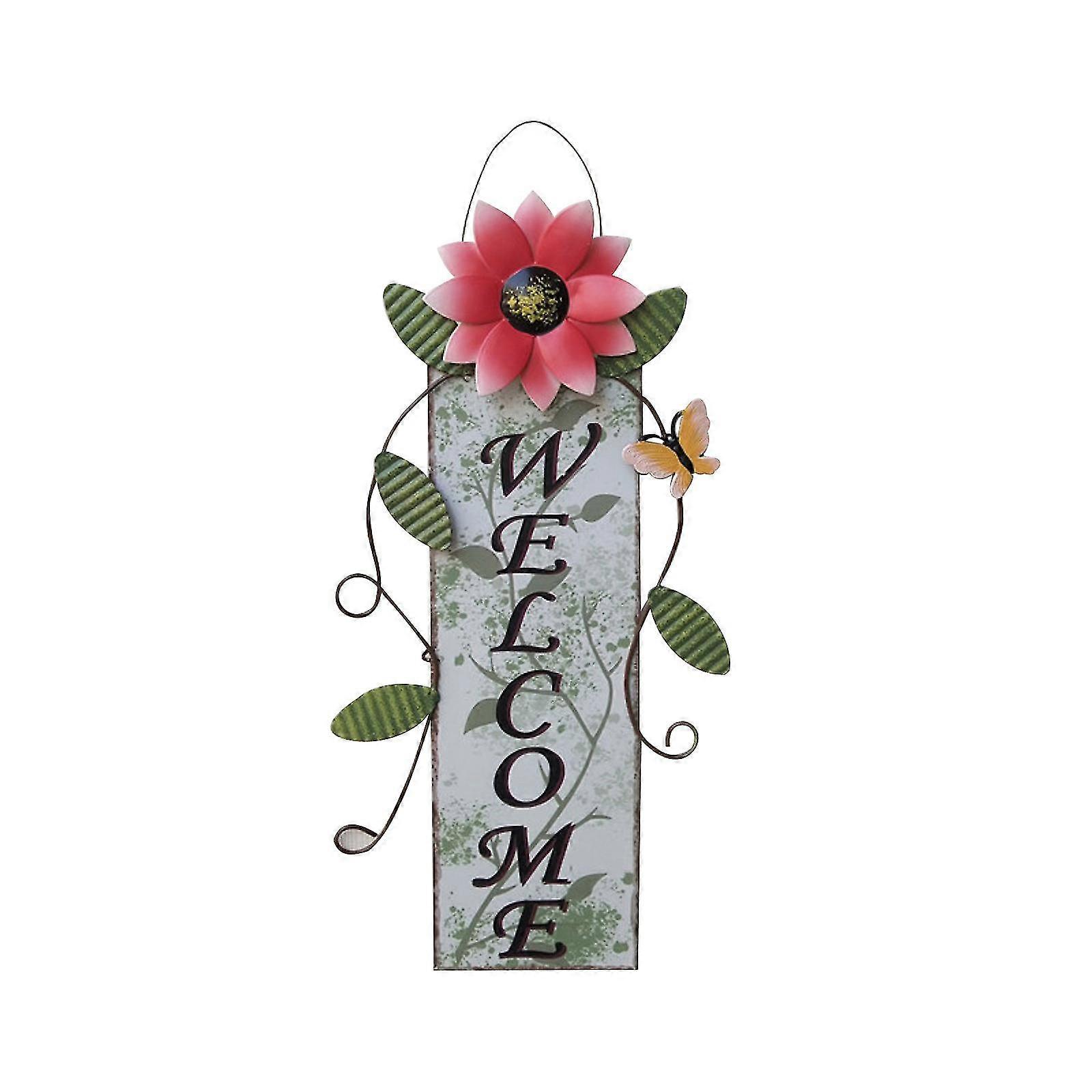 Ldyllic Style Board Decoration Iron Sunflower Combination Wall Decoration
