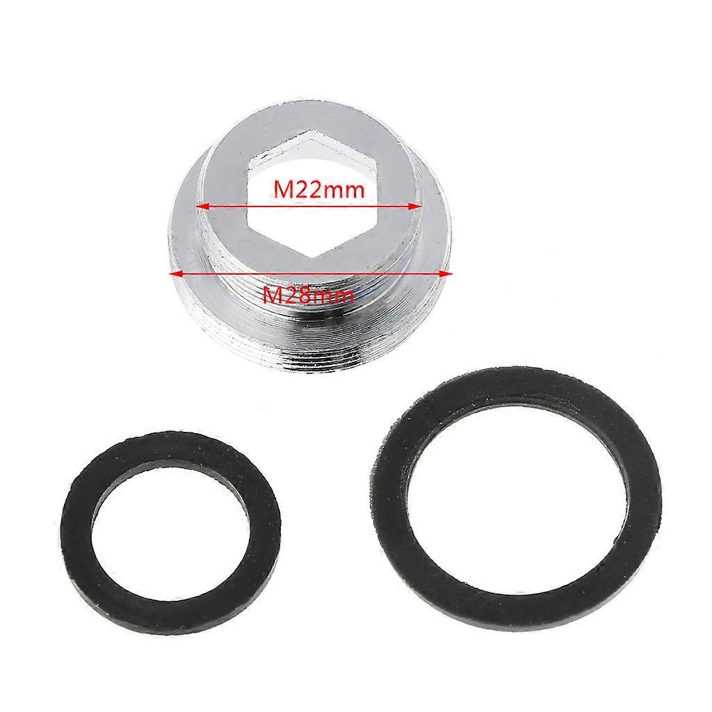 Solid Metal Adaptor Outside Thread Water Saving Kitchen Faucet Tap Aerator Conne