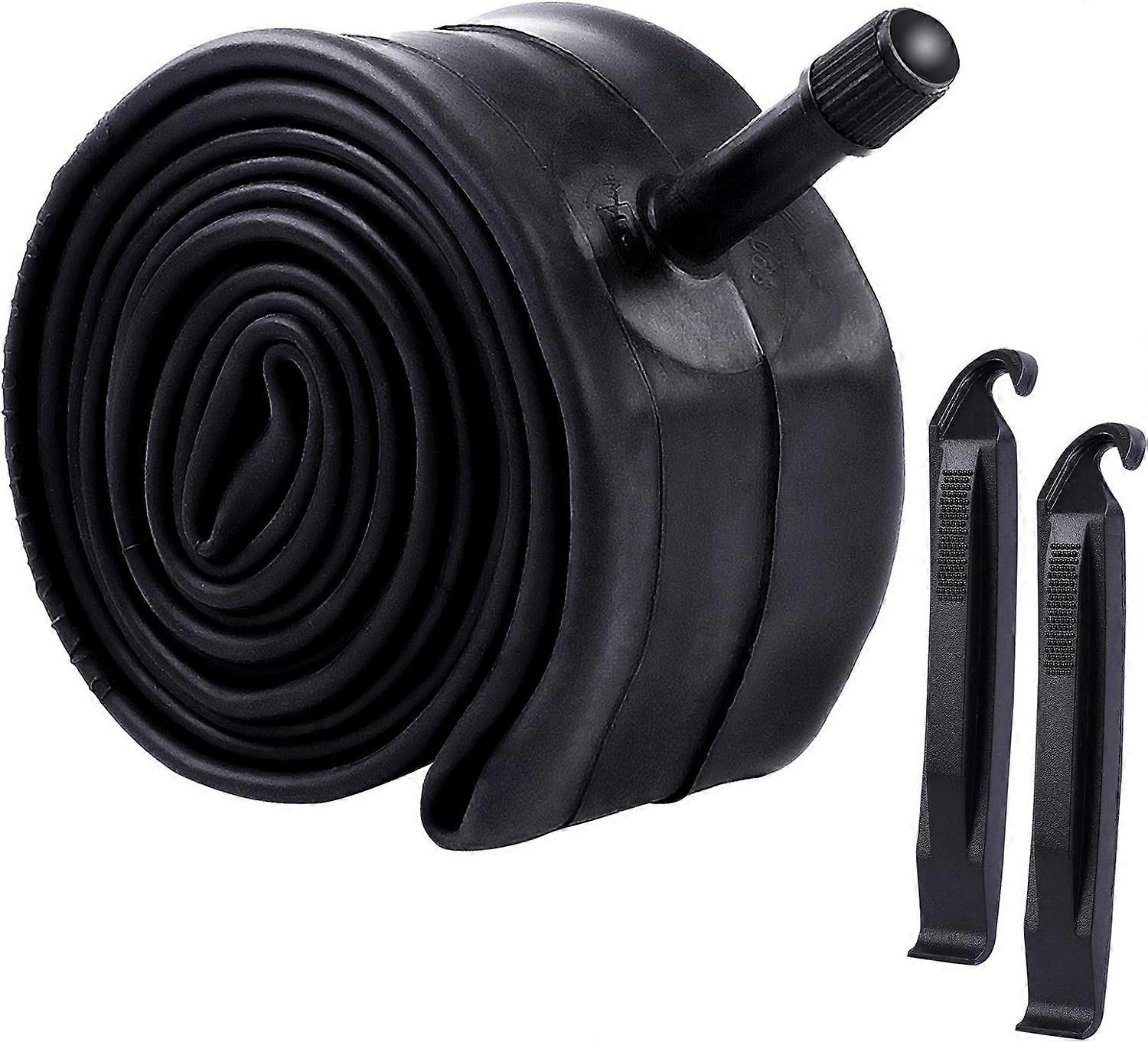 Ruisita Bike Cycle Inner Tubes Mountain Bikes Inner Tubes with Bicycle Schrader Valve and Tyre Levers 24 x 175 to 2125