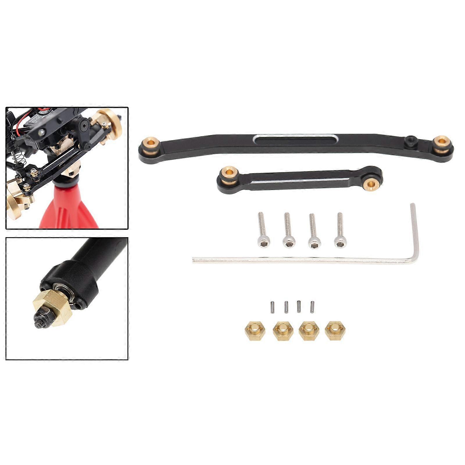 RC Drag Link And 3mm Brass Hex Adapter for Axial