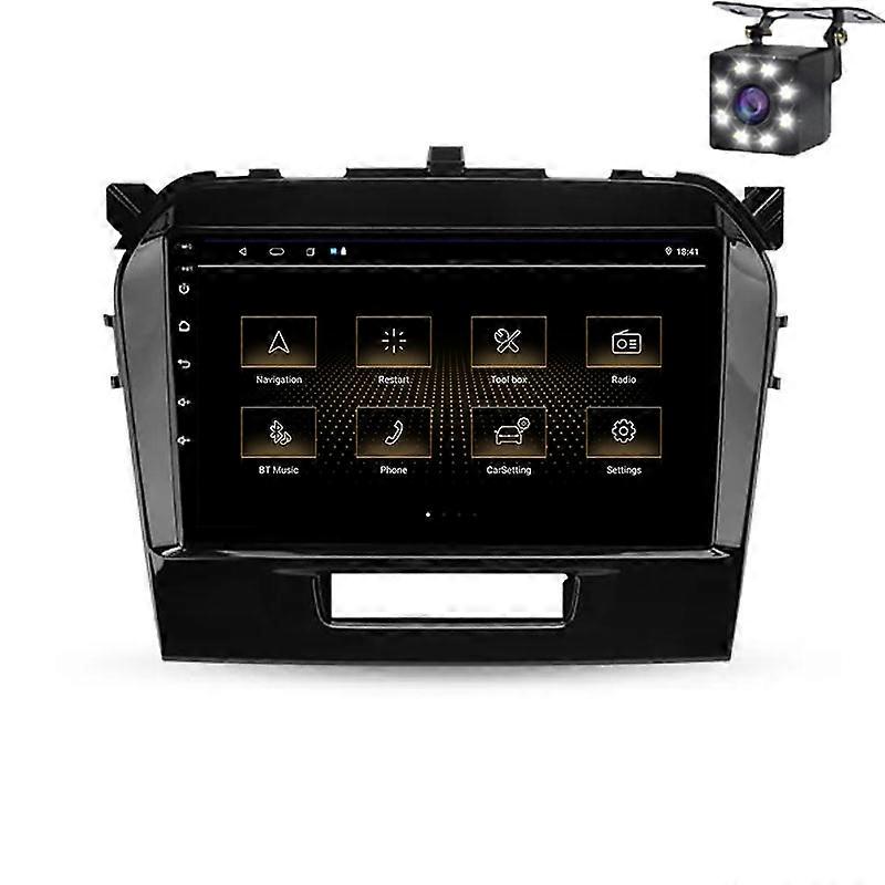 Car Radio Android 14 For Suzuki Vitara 4 2014 - 2018 Auto Multimedia Player