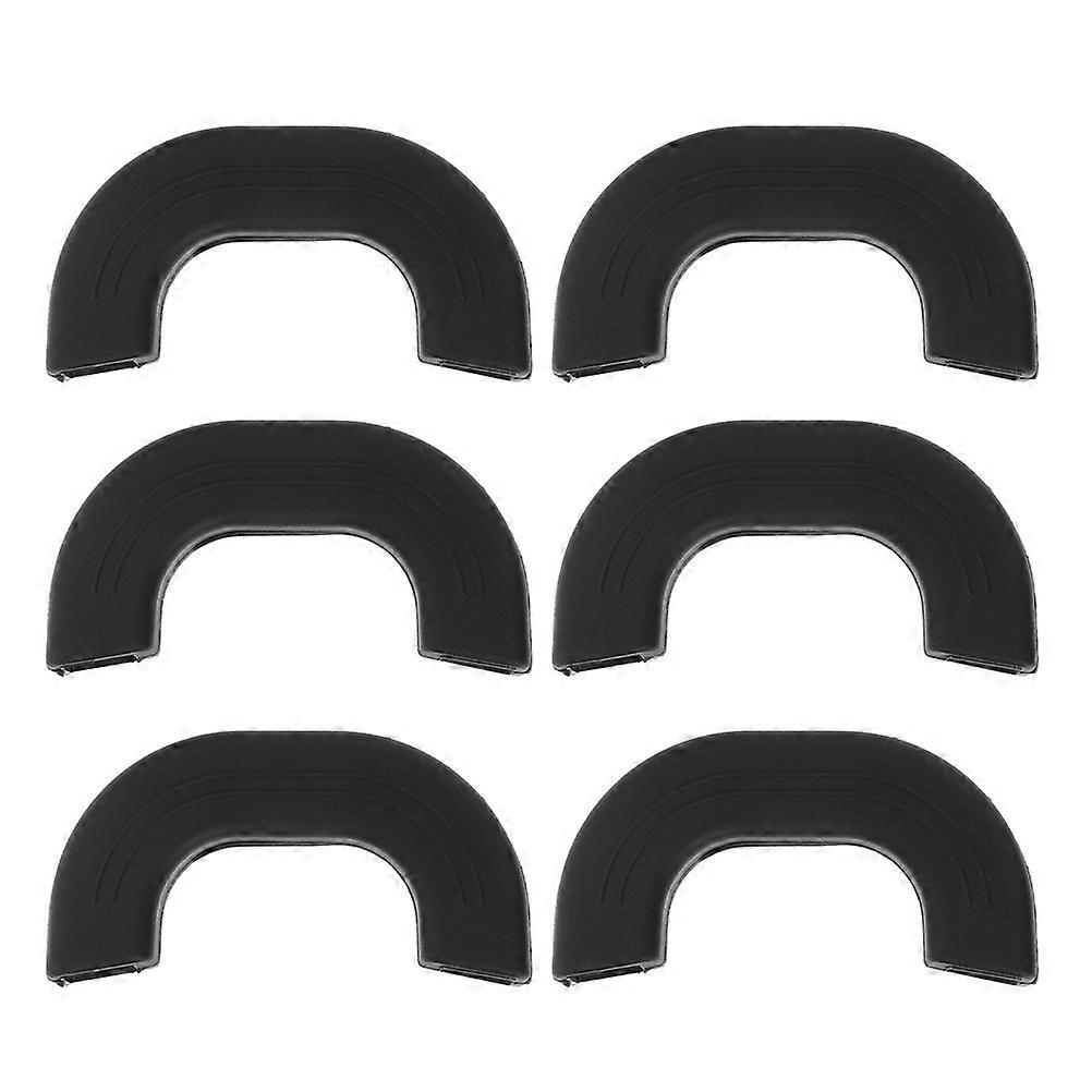 Lot de 6 cache-poignées en silicone en forme d'oreille