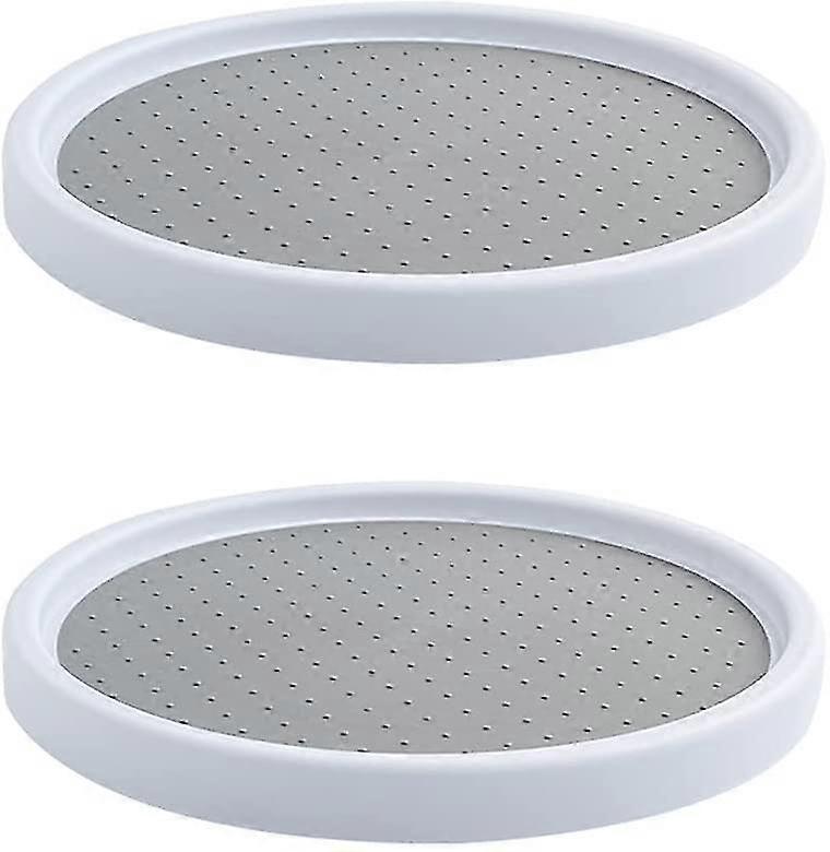 2 Pieces Turntable Spice Rack, 360 Rotatable Rotatable Spice Holder Kitchen