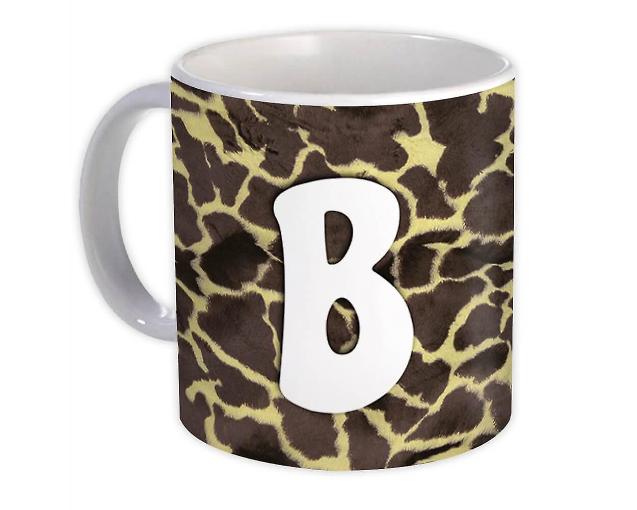 Gave krus: Monogram Brev B Giraf