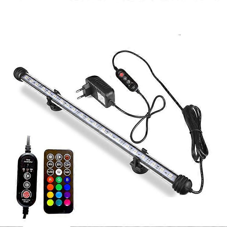 Aquarium LED Light 28cm with Remote Control, LED Light with Timer for Freshwater Aquarium