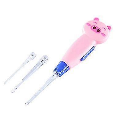 Luminous Ear Picking Spoon Visible Removable Children's Ear Picking Tool 1 Piecepink