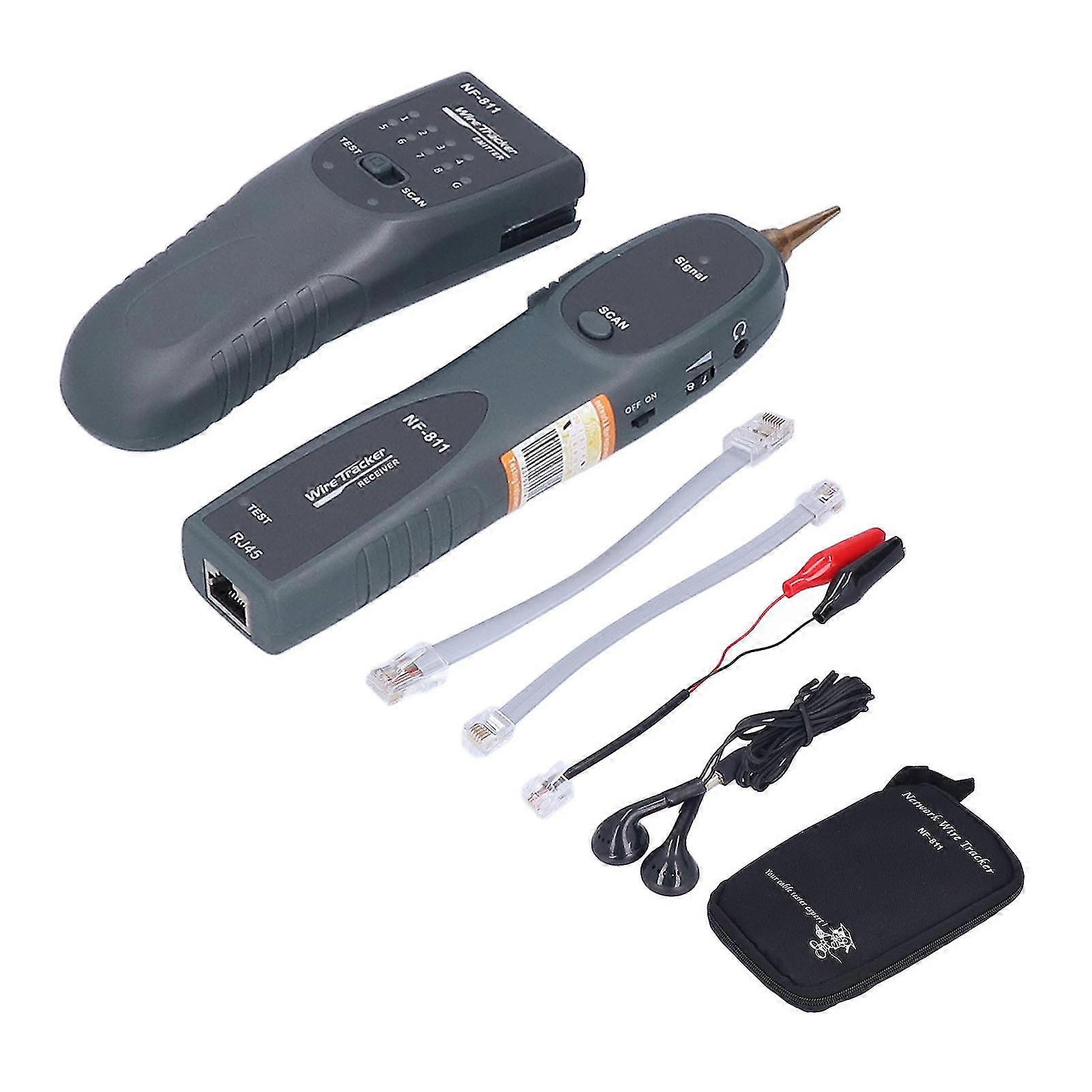Portable Network Cable Tester Kit NF-811 for Power Electrical Wiring