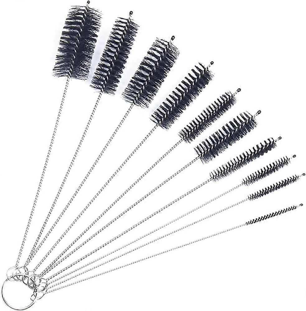 10 Pieces Straw Cleaner, Iave Small Bottle Brush Reusable Straw Cleaning