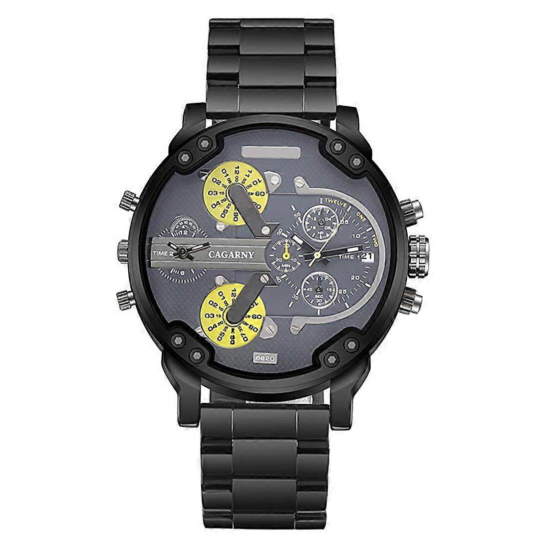 CAGARNY 6820 Men Quartz Watch Black