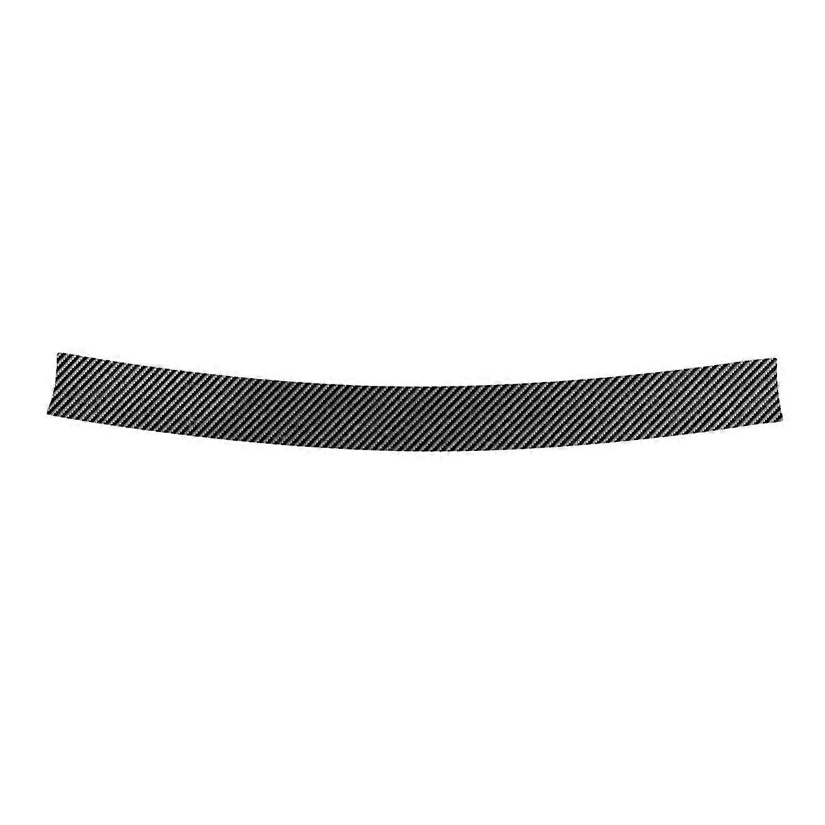 Car Leather Trunk Guard Trim Strips for STEPWGN RP8 Car Rear Guard Protective Trim Strips Carbon Fi