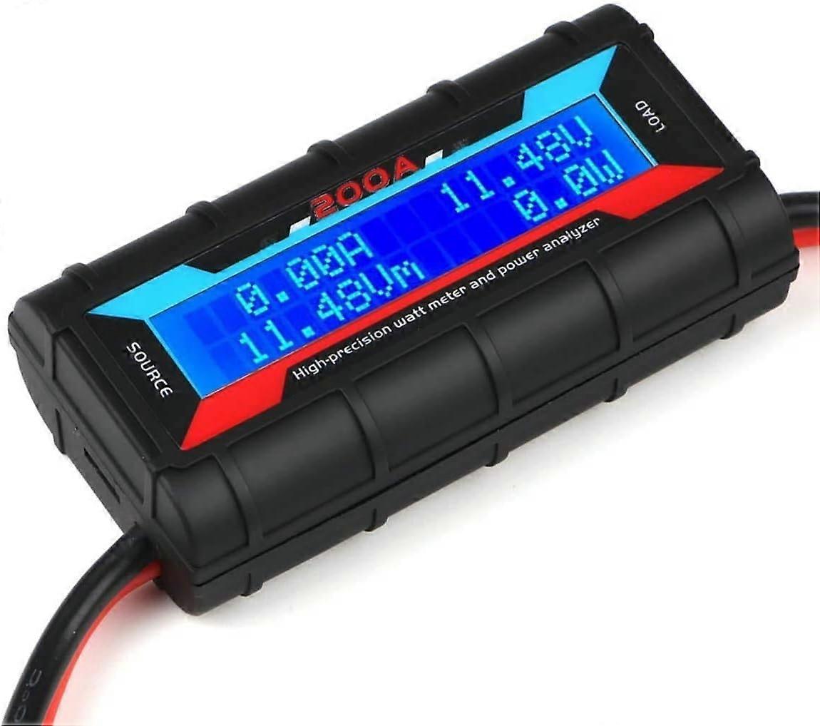 Precision 200A Watt Meter Detector Power Analyzer for RC Model Voltage Current Power