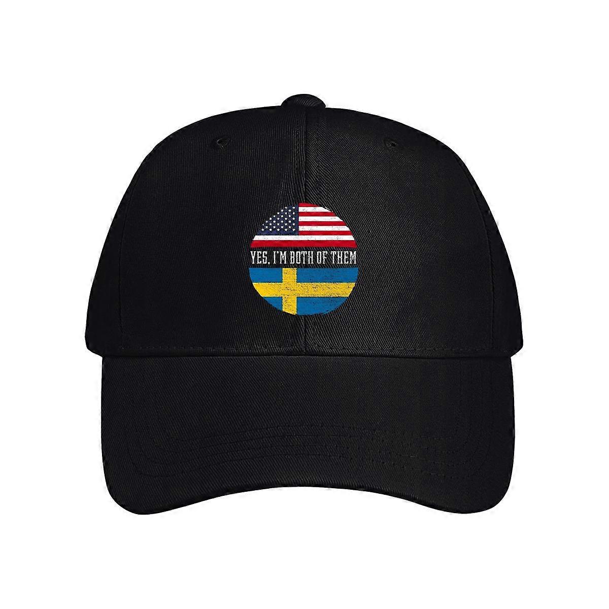 Yes I'm Both Of Them Timeless 70s Baseball Cap