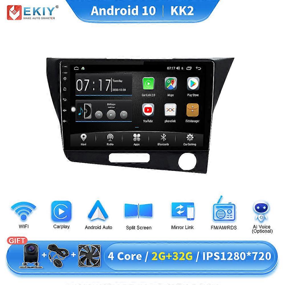 Android 10 Car Radio For Honda CRZ CR-Z 2010 - 2016 Stereo Multimedia Video Player Carplay Auto GPS Head Unit 2 Din DVD