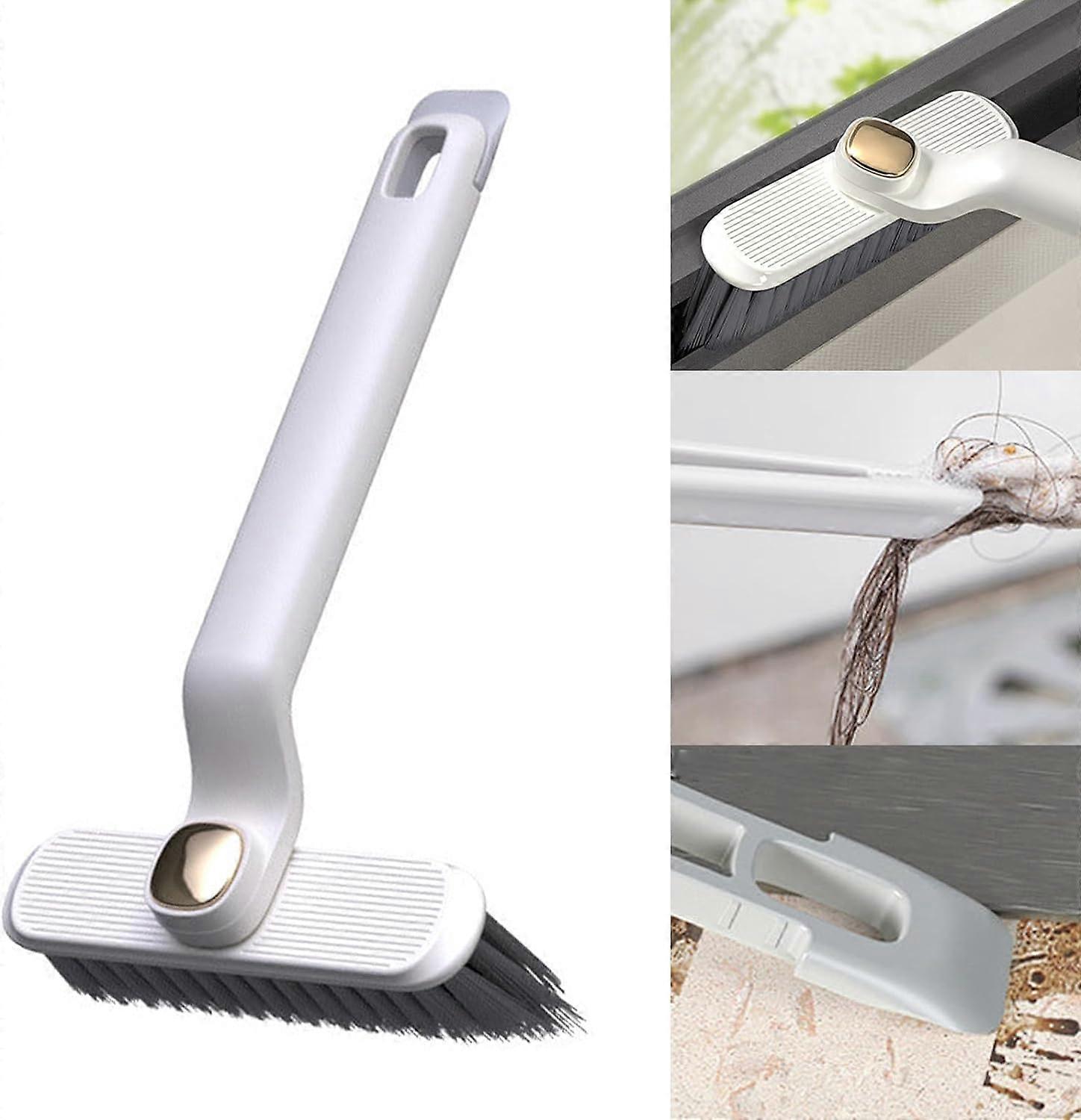 Multi-Function Rotating Crevice Cleaning Brush, 3 In 1 Gaps Cleaning Brush Crevice Cleaning Tool
