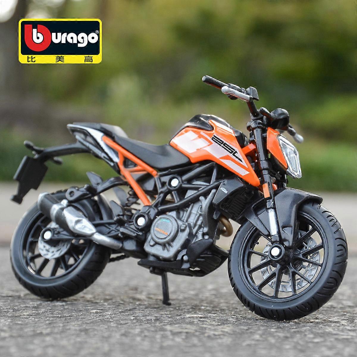 Bburago 1:18 KTM 250 Duke認定シミュレーション合金オートバイモデルおもちゃの車のギフトコレクション
