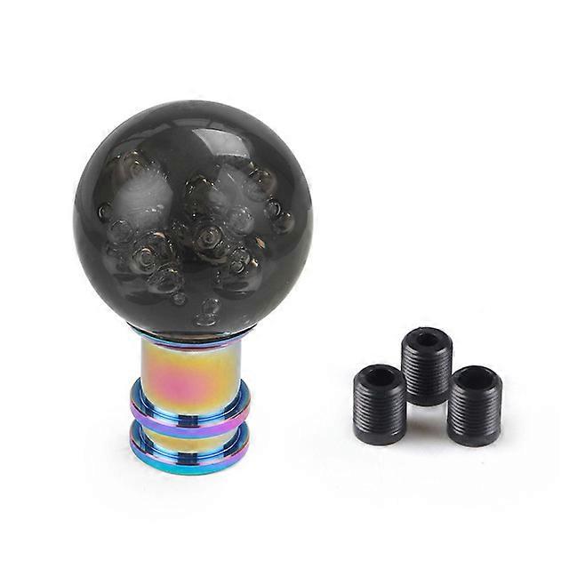 Car Acrylic Shift Knob Manual Gear Shifter Head Shift Knob Stick Transparent Bubble Pink Blue Clear Gear Shift Knob