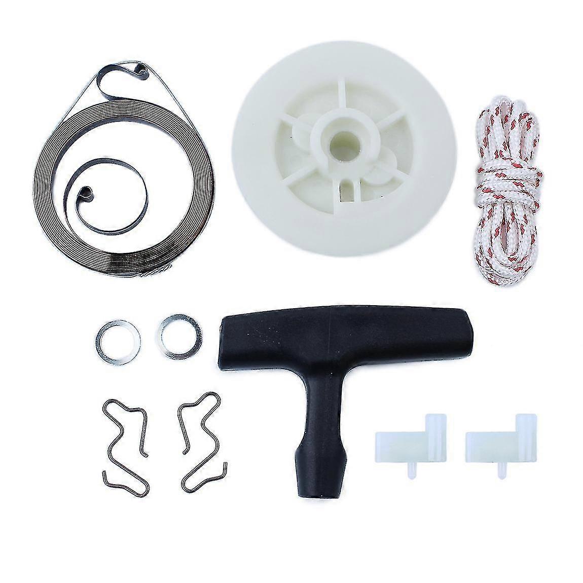 Recoil Pull Starter Spring Pulley Handle Grip Rope Kit Compatible Stihl Ms180 Ms170 Ms210 Ms230 Ms250 021 023 025 017 018 Chainsaws Banmo