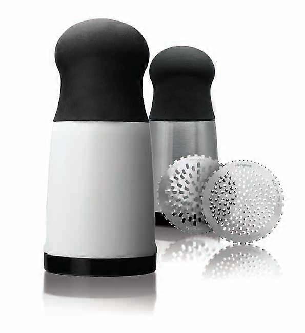 Stainless Steel Cheese Grater with 2 Patterns Blade