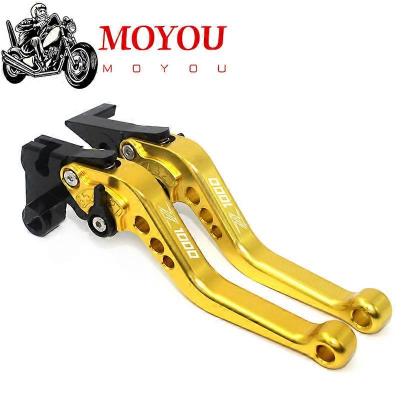 Motorcycle Handlebar grips +Short Clutch Brake Levers For KAWASAKI z1000 Z1000 2007 2008 2009 2010 2011 2012 2013 2014 2015 2016
