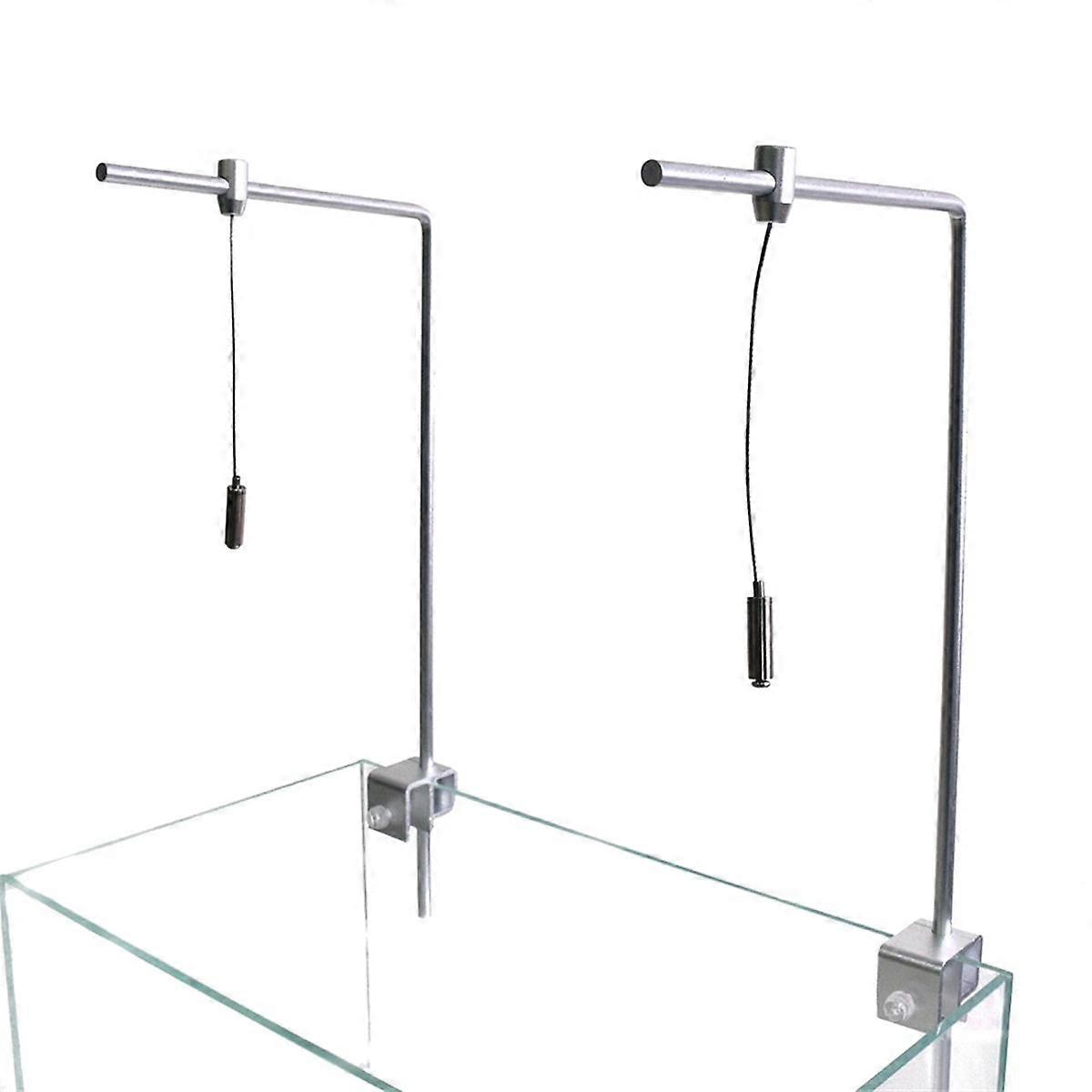Adjustable Aquarium Mounting Bracket LED Universal Fish Tank Light Stand Light Stand Hanging Kit Aq