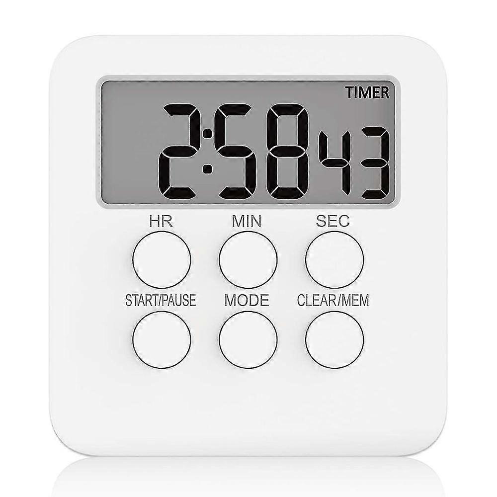 Digital Kitchen Timer Magnetic Countdown Up Cooking Timer Clock-MXBC