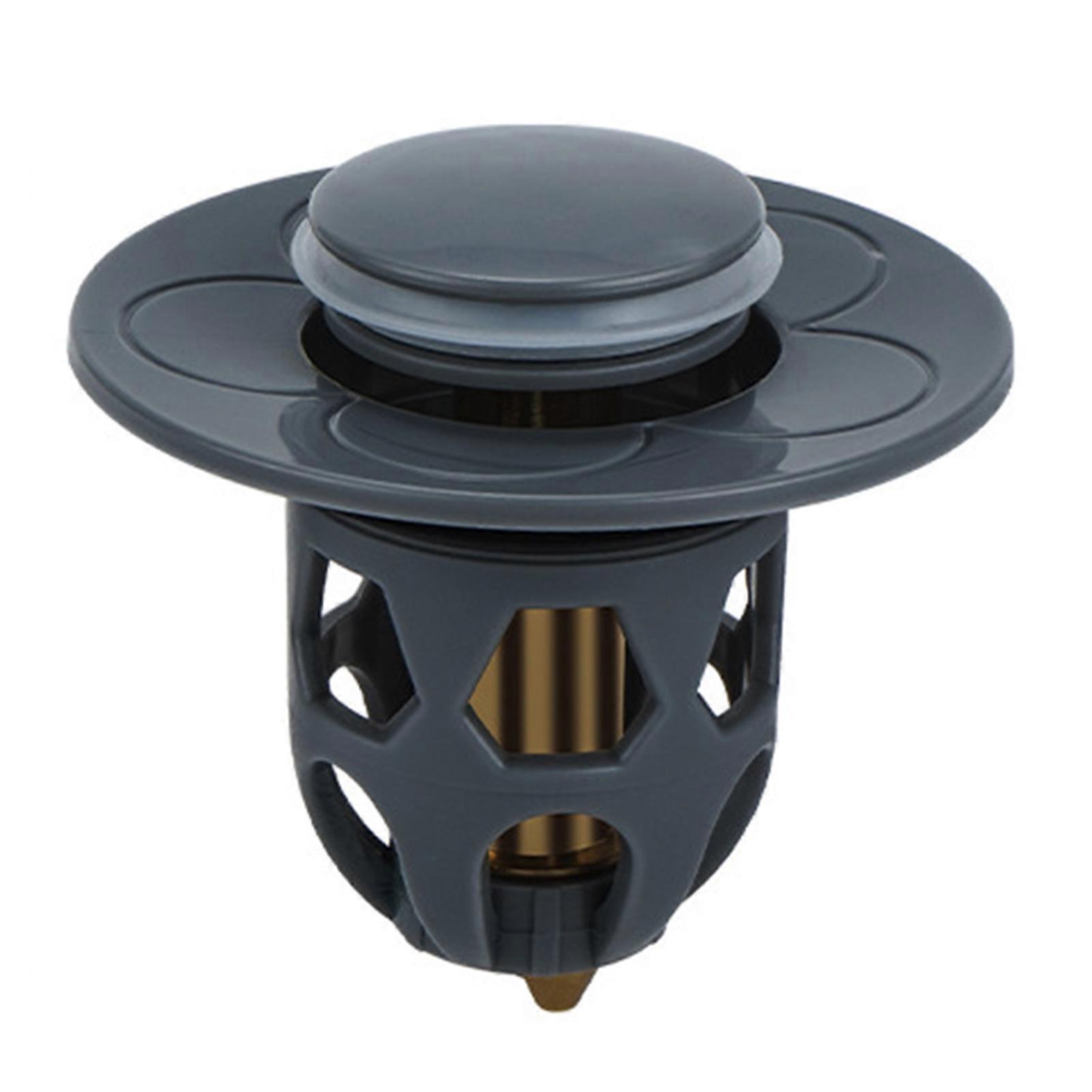 Hair Catcher High Durability Anti-clogging Rust-proof Corrosion Resistant Simple Installation Filter Debris Metal Shower Filter Plug Sealing Drain Cov