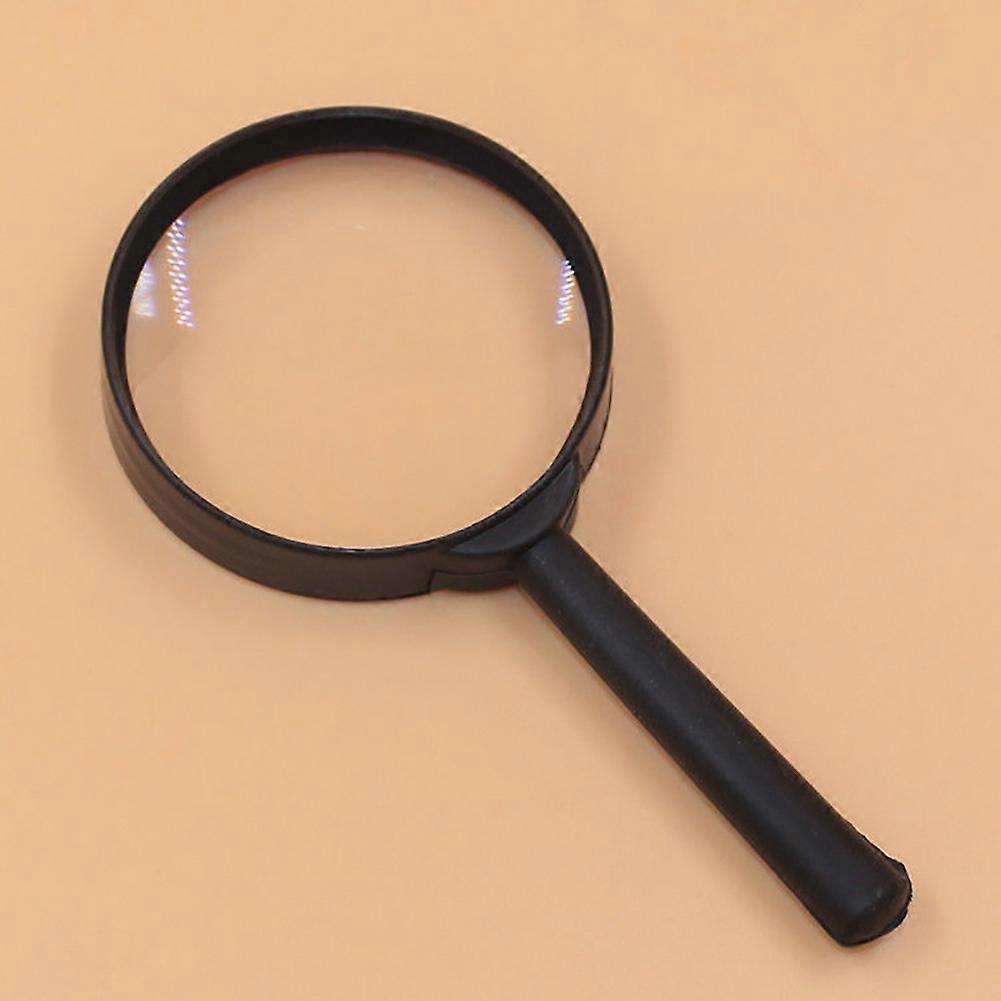 1Pc Hand Held 5X Magnifying 60mm Glass Handheld Newspaper Reading Magnifier