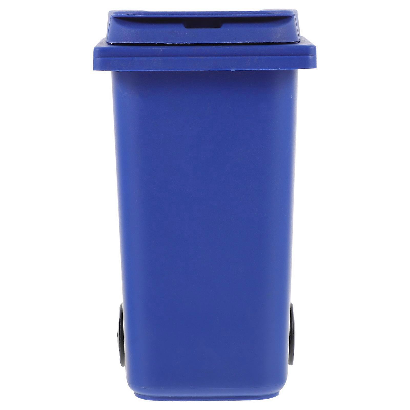 Multi-function Mini Desktop Trash Can Desktop Waste Bucket Office Table Waste Can