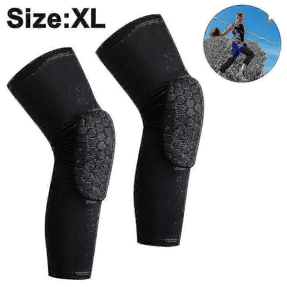 1 זוג שרוולי דחיסת ברך: הברך רפידות דחיסת שרוול רגליים לכדורסל, כדורעף, הרמת משקולות ועוד
