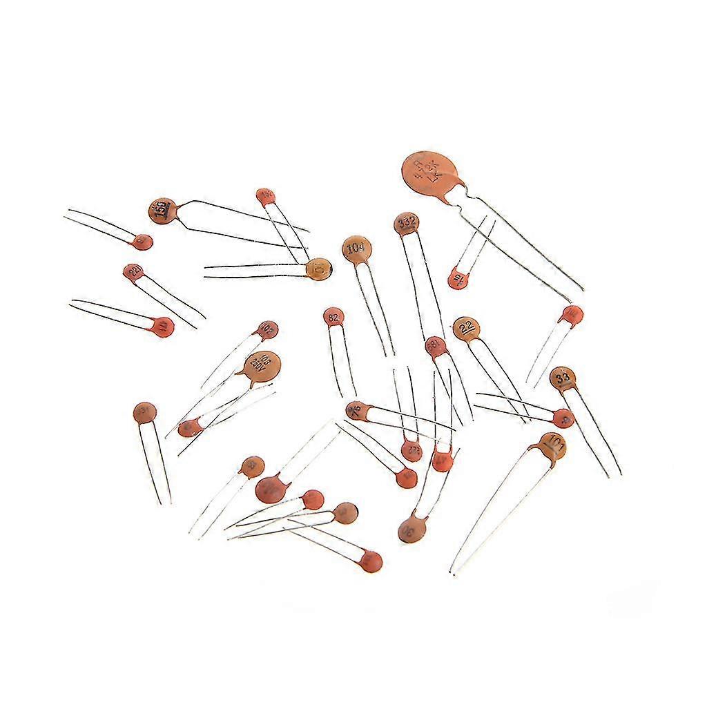 300 Pcs 2pf-0.1uf 30 Values Ceramic Capacitor Assorted Kit