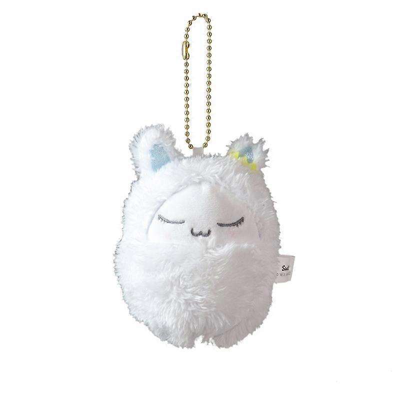 Two-dimensional Variety Sakura Dango Creative Trendy Cool Cute Innovative Little Wolf Pendant Plush Toy