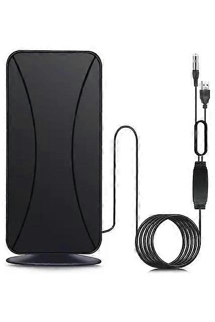 High-definition Amplified Digital Tv Antenna 50-80 Miles With Vhf/uhmplifier Fast Response Indoor And Ou