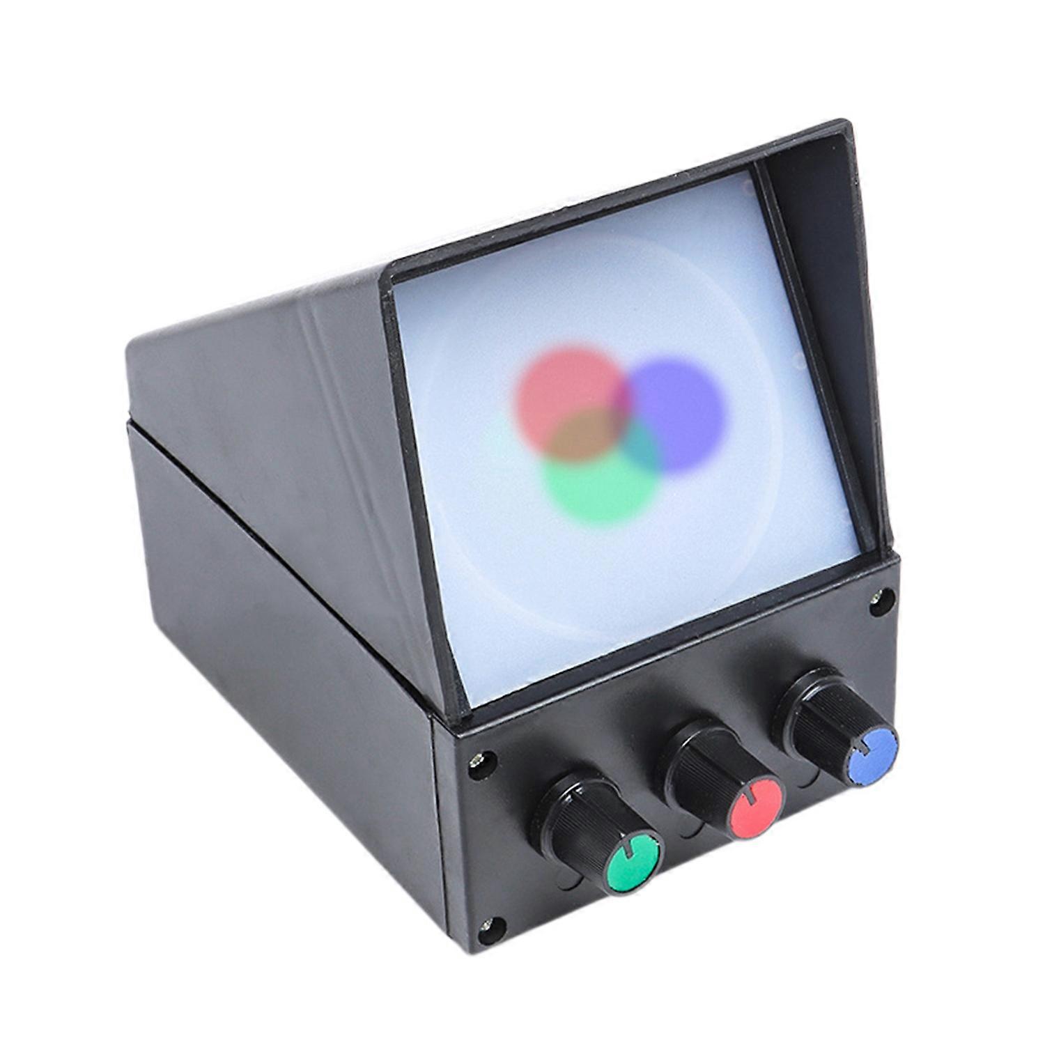 Light Test Equipment for Junior High School Physics Students Adjustable Brightness Red Green Blue