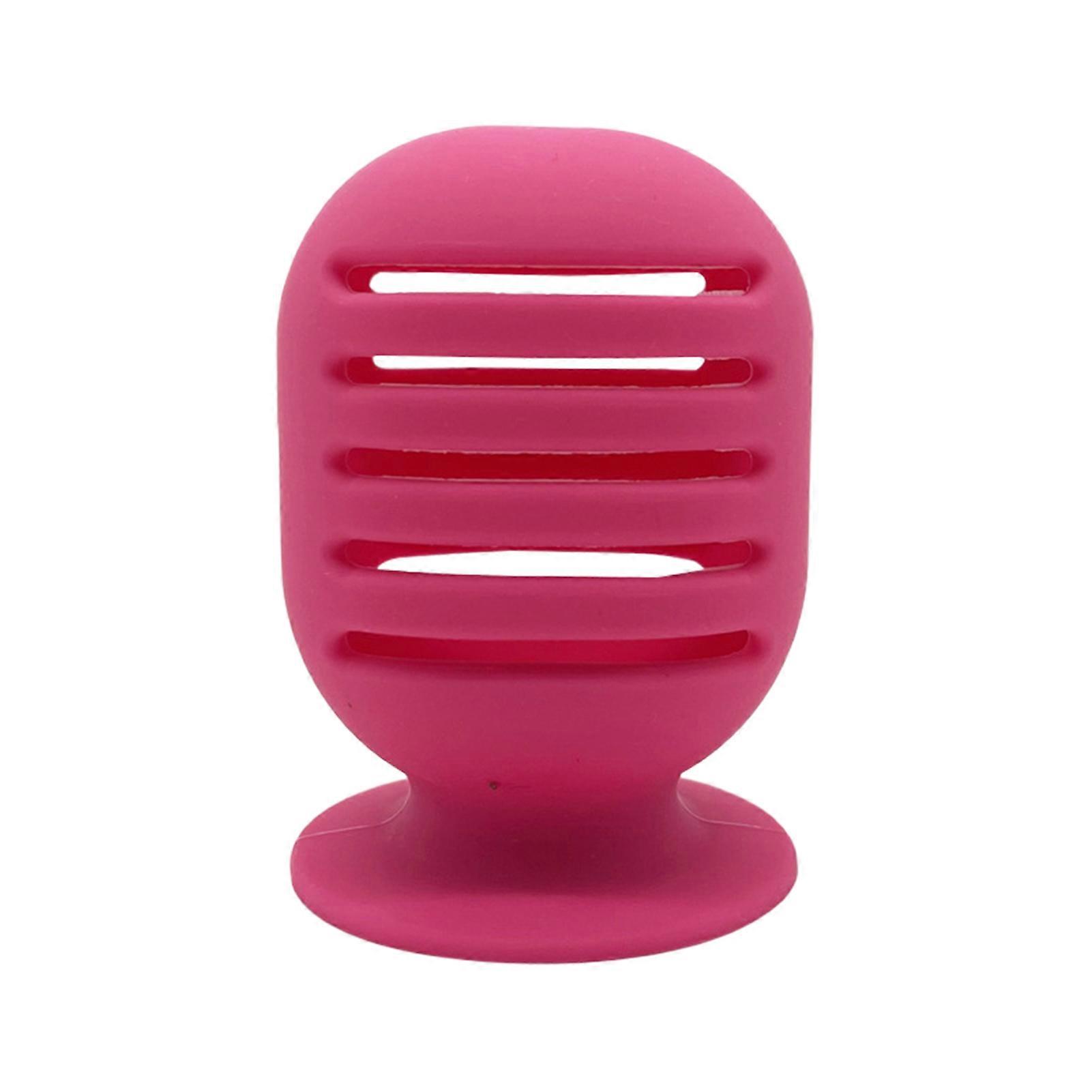Travel Makeup Sponge Holder Breathable Shatterproof High Elasticity Easy to Carry Portable Double-sided Stripe Vented Makeup Blender Case