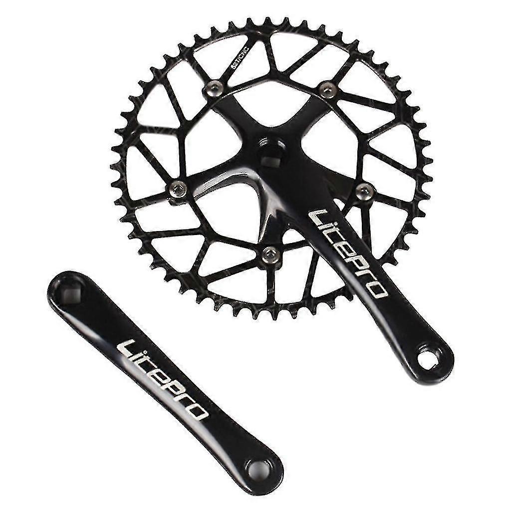 Cykel 50-58t 9-11 Växlad Vevarm, 170mm Vevarmar, 130bcd Kedjekrans, Svart 52t S202412273977