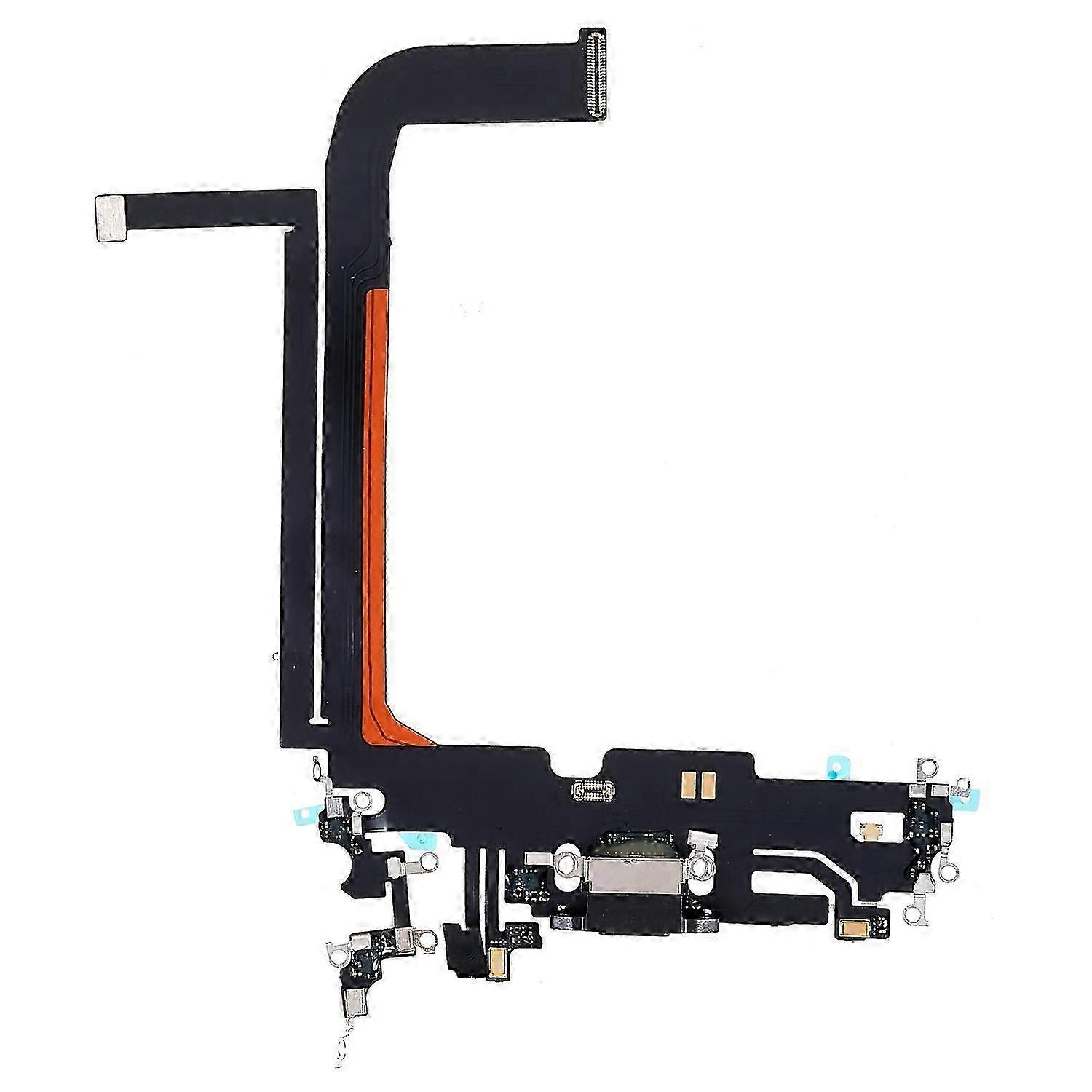 Compatible with iPhone 13 Pro Max 6.7 inch Dock Connector Charging Port Flex Cable Replacement (without Logo)