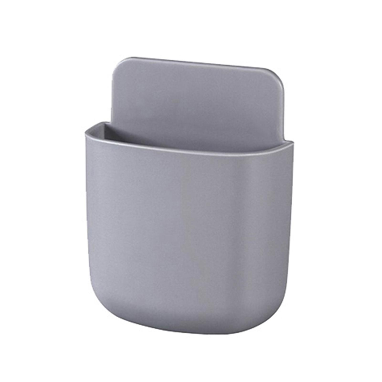Wandmontierte Aufbewahrungsbox Fernbedienung Aufbewahrungs-Organizer-Fall Gray