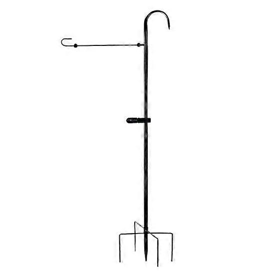 Garden Flag Stand Multifunctional Yard Flag Holder with Shepherd Hook Thick