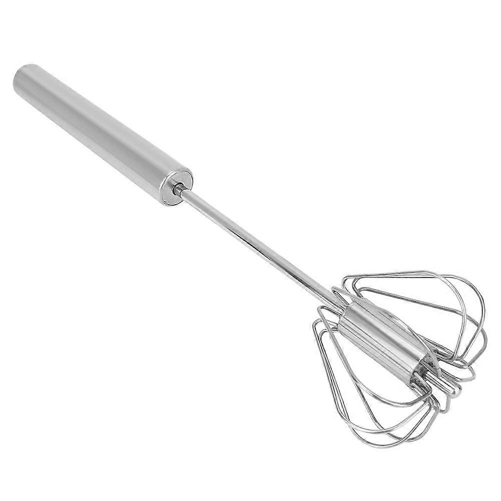 Manual Egg Whisk and Mixer Plunger, Stainless Steel Hand Blender for Hair Color Cream and Home Use