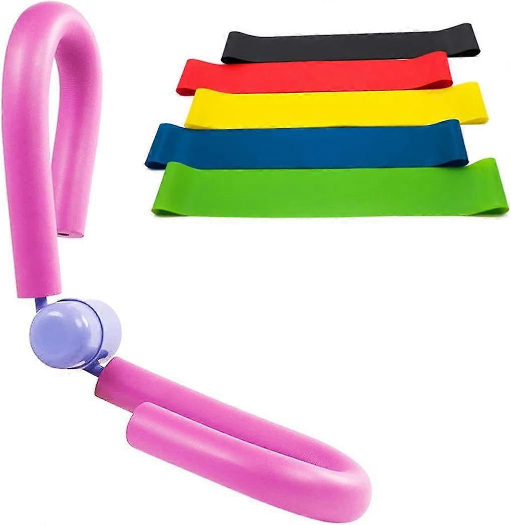 Leg Exercise Machine with Resistance Band for Home Fitness Training